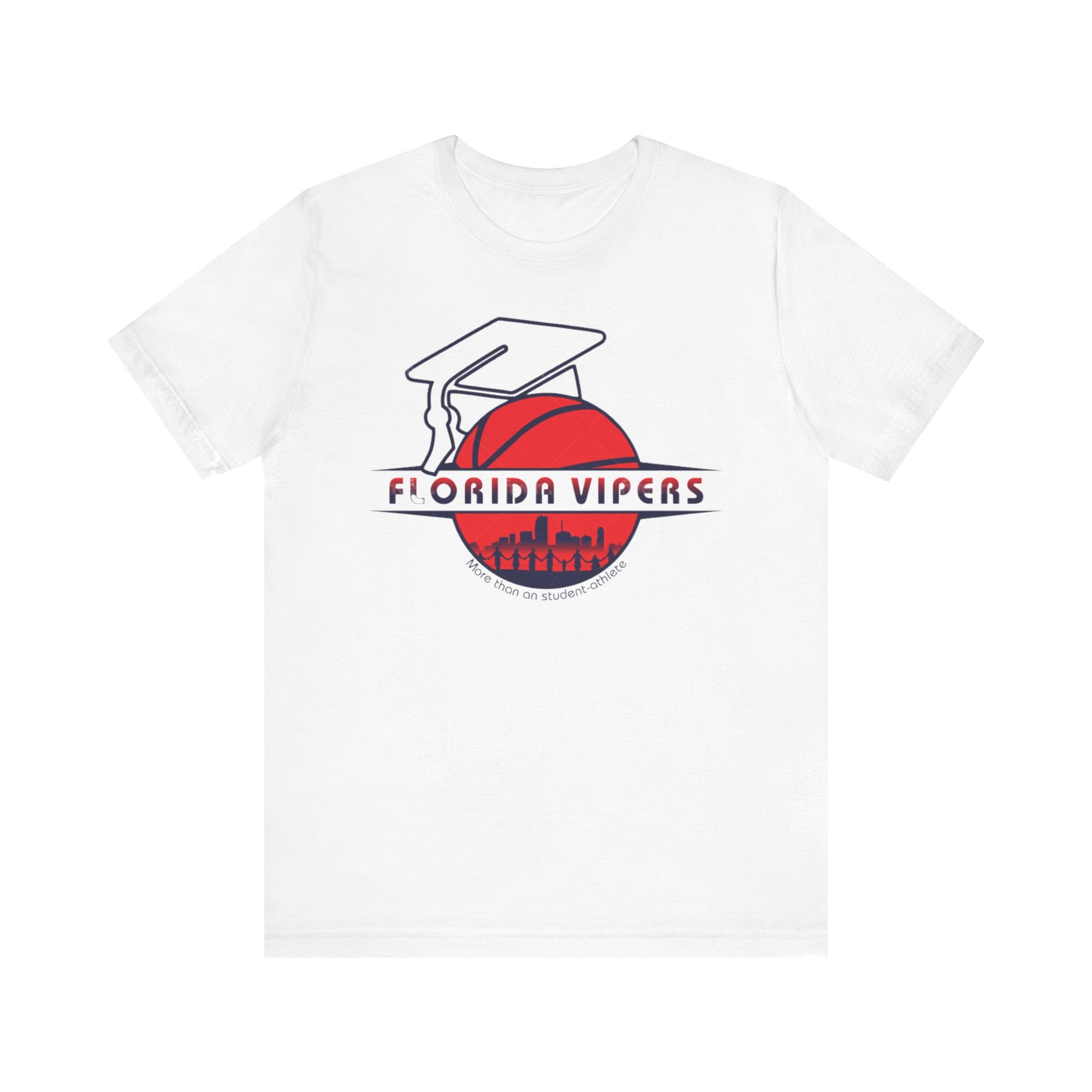 Florida Vipers, More than on student athlete - Unisex Jersey Short Sleeve Tee - Achieve University