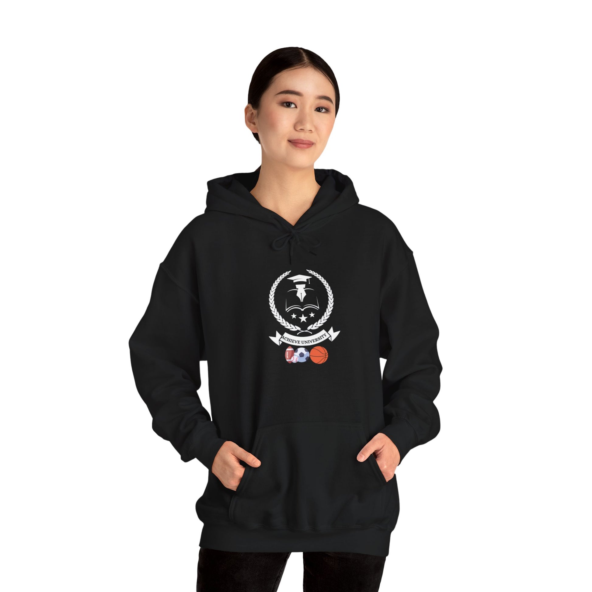 Achieve University - Unisex Heavy Blend™ Hooded Sweatshirt - Achieve University