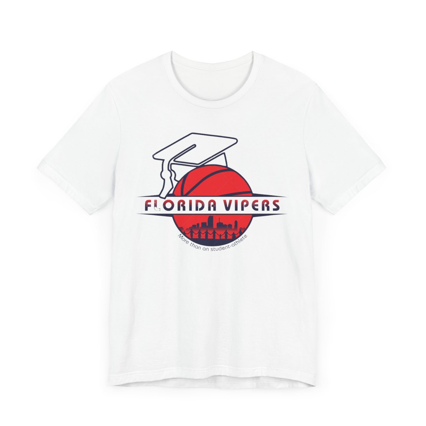 Florida Vipers, More than on student athlete - Unisex Jersey Short Sleeve Tee - Achieve University